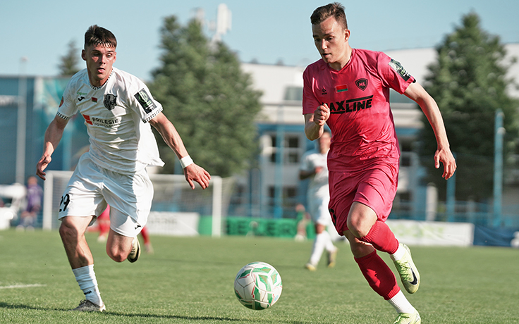 ЧБ-2025. Ислочь - МЛ. Иван Ховалко и Олег Никифоренко. Фото ФК "МЛ"