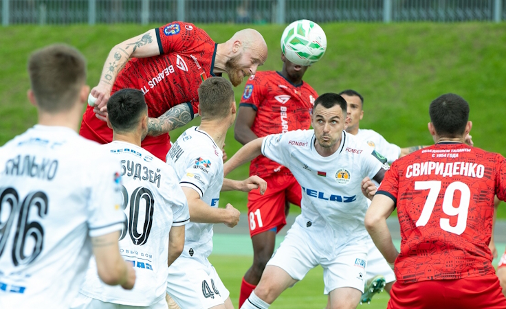 ЧБ-2025. Минск - Торпедо-БелАЗ. Фото "Минск"