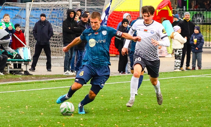 Первая лига-2025. Бумпром - Орша. Иван Жесткин. Фото ФК Бумпром