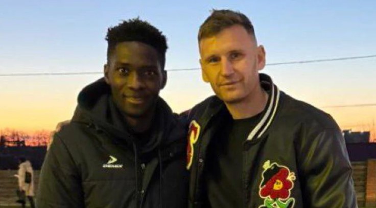 Валерий Горбачик, Кристиан Интсоен (фото: sports.ru)