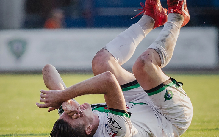 Игрок "Молодечно". Фото ФК "Молодечно"