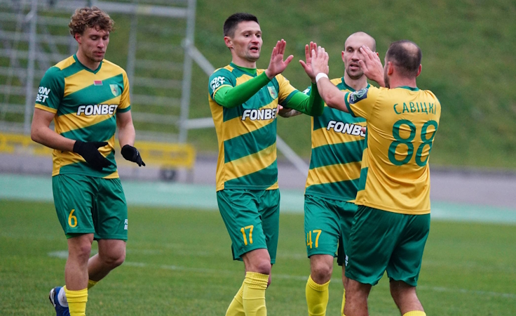 Неман. Егор Зубович, Артур Назаренко. Фото "Неман"