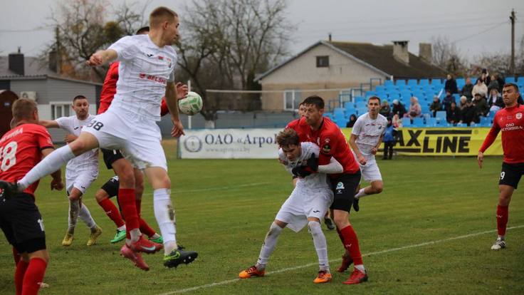 Первая лига-2025. 28-й тур. Нива - Белшина - 1:2. Фото ФК "Белшина"