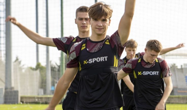 Юниорская сборная Беларуси. Фото - АБФФ