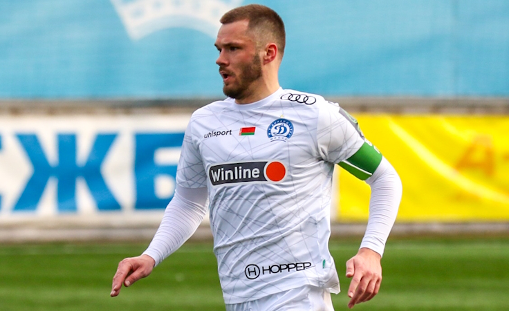 Роман Бегунов. Фото ФК "Динамо-Минск"