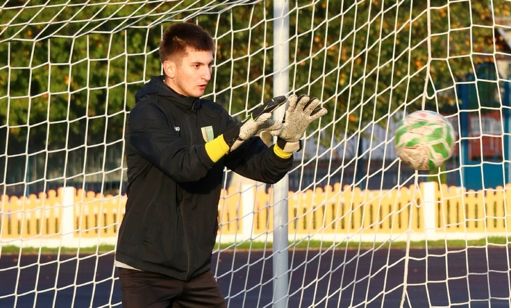 Вратарь "Слонима" Денис Миськевич: "Тренеровался с игроками "Немана" и знал, как они бьют"