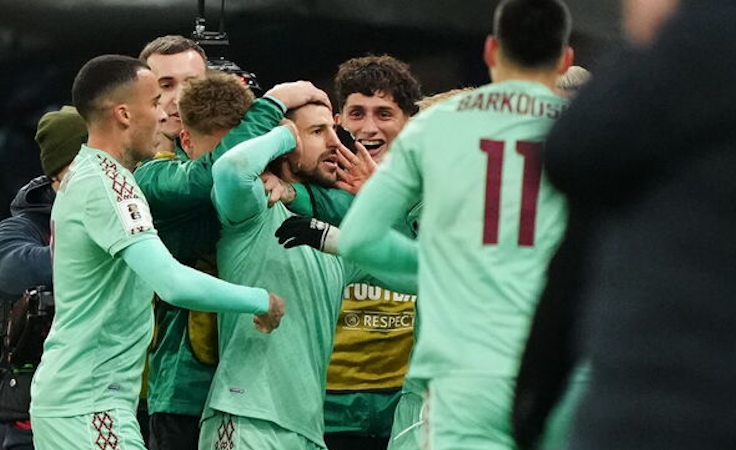 Квалификация ЧМ-2026. Дания - Беларусь. Валерий Громыко. Фото Ida Marie Odgaard/Ritzau Scanpix