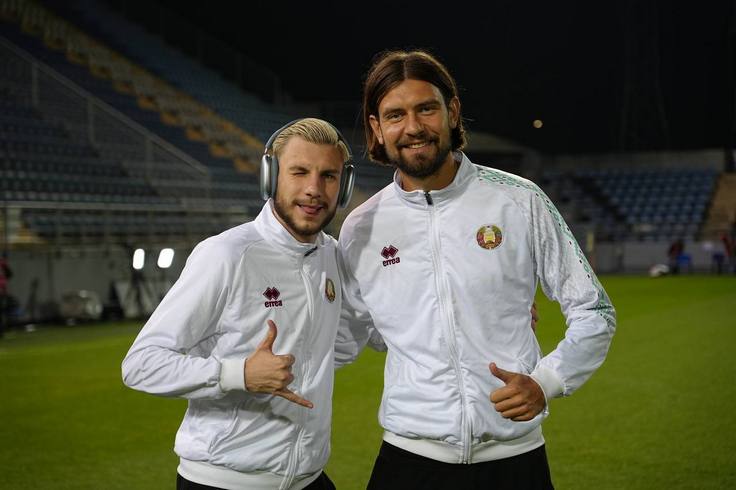 Вадим Пигас и Павел Забелин. Фото АБФФ