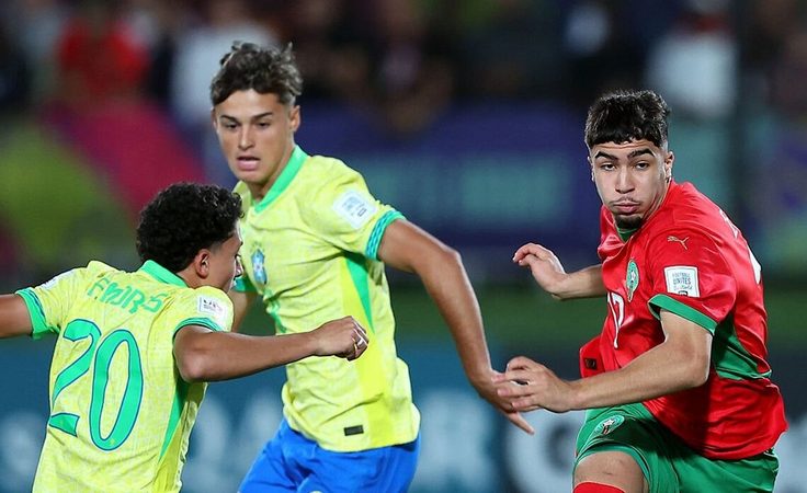 ЧМ-2025 (U-17). 1/4 финала. Марокко - Бразилия - 1:2