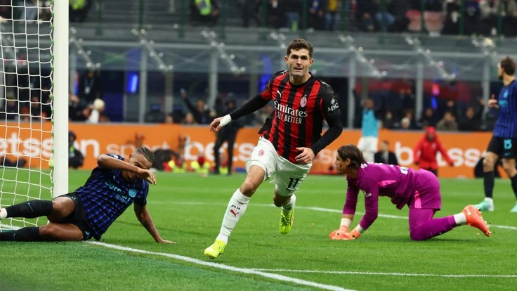 Италия-2024/25. 12-й тур. Интер - Милан - 0:1. Кристиан Пулишич