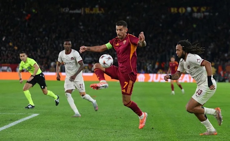 Лига Европы-2025/26. 5-й тур. Рома - Мидтьюлланд - 2:1