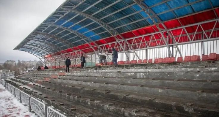 Сморгонь, стадион "Юность". Фото - shliah.by