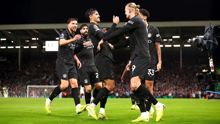 Англия-2025/26. 14-й тур. Фулхэм - Манчестер Сити - 4:5