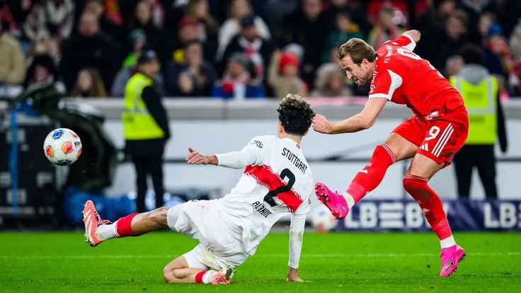 Германия-2025/26. 13-й тур. Штутгарт - Бавария - 0:5. Харри Кейн