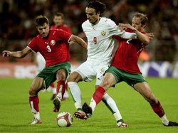 ЕВРО-2008. Беларусь - Болгария - 0:2. Димитар Бербатов. Фото - Reuters ЕВРО-2008. Беларусь - Болгария - 0:2. Димитар Бербатов. Фото - Reuters