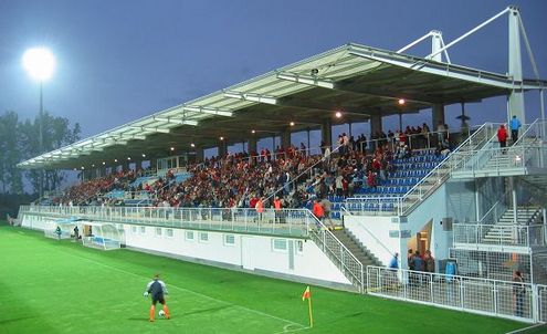Стадион в Сенеце. Словакия