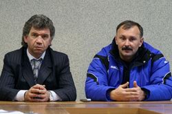 20.04.08. ЧБ. Динамо Бр - Динамо Мн - 1:1. Геворкян, Криушенко. Фото - dinamo-minsk.com 20.04.08. ЧБ. Динамо Бр - Динамо Мн - 1:1. Геворкян, Криушенко. Фото - dinamo-minsk.com