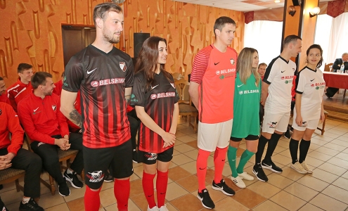 Форма Белшины. Фото fcbelshina.by Форма Белшины. Фото fcbelshina.by