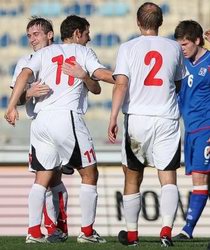 Турнир на Мальте 2008. Беларусь - Исландия - 2:0. Фото - Domenic Aquilina (maltasport.com) Турнир на Мальте 2008. Беларусь - Исландия - 2:0. Фото - Domenic Aquilina (maltasport.com)