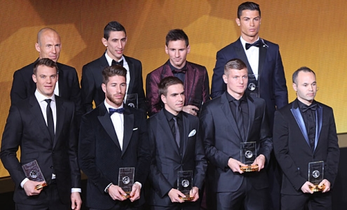 Сборная FIFPro-2015 Сборная FIFPro-2015
