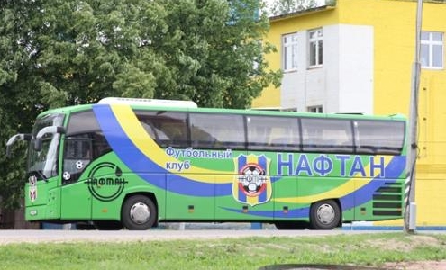 Автобус ФК Нафтан