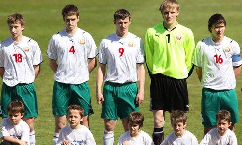 U-17. Отборочный матч ЧЕ-2009. Сборная Беларуи. Фото - fff.fr