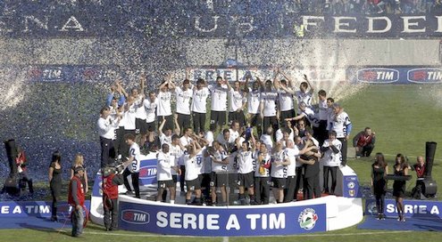 Интер Милан - чемпион Италии 2010. Фото REUTERS