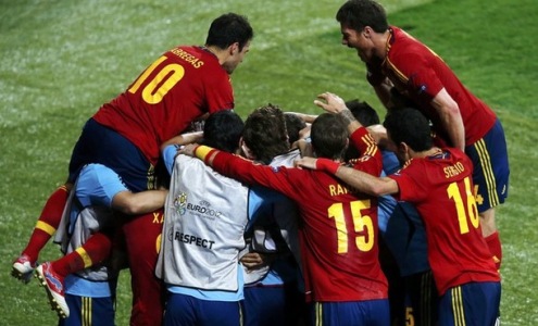 Евро-2012. Финал. Испания - Италия. Фото REUTERS