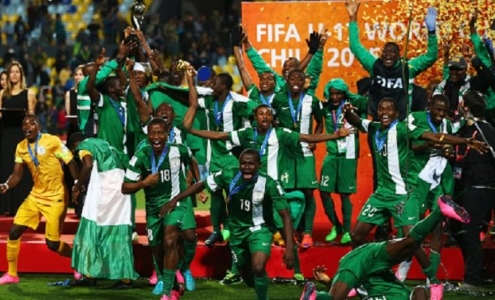 Сборная Нигерии U-17. Фото Getty Images Сборная Нигерии U-17. Фото Getty Images
