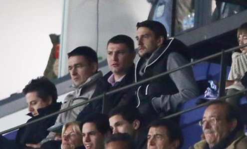 Егор Филипенко на матче "Малага" - "Альмерия"