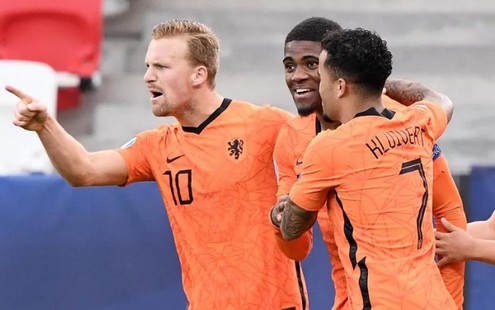 Молодежный чемпионат Европы. Нидерланды - Франция - 2:1 Майрон Боаду