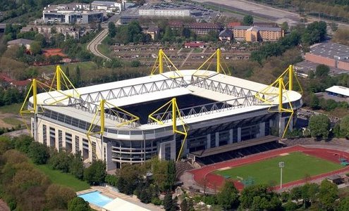 Стадион "Signal Iduna Park" в Дортмунде
