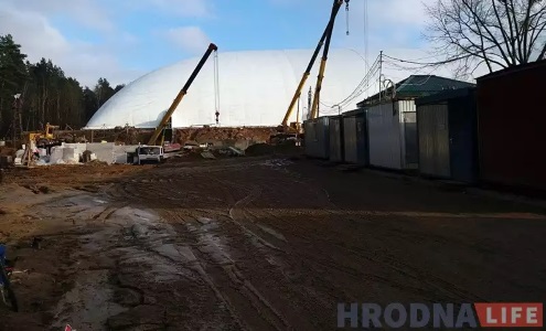 Футбольный манеж в Гродно Футбольный манеж в Гродно