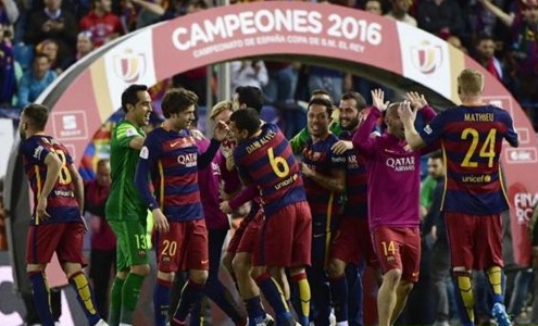 Барселона - обладатель Кубка Испании 2016