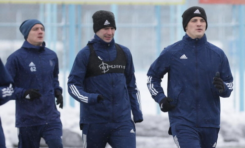 Тренировка БАТЭ. Михаил гордейчук, Максим Скавыш и Станислав Драгун. Фото fcbate.by Тренировка БАТЭ. Михаил гордейчук, Максим Скавыш и Станислав Драгун. Фото fcbate.by