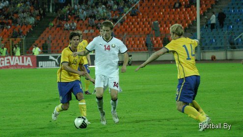Товарищеский матч 2010. Беларусь - Швеция - 0:1. Фото Андрея Князюка