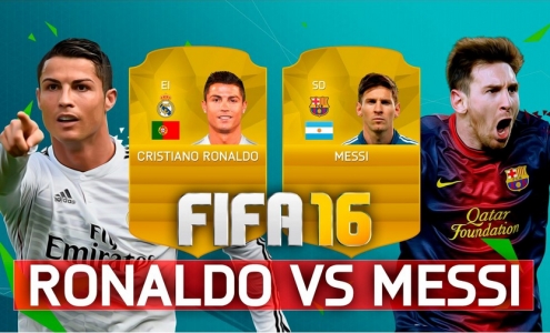 FIFA 2016. Криштиану Роналду и Лионель Месси FIFA 2016. Криштиану Роналду и Лионель Месси