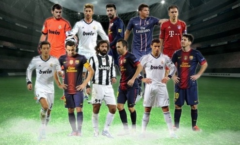 Команда года-2012. Фото uefa.com Команда года-2012. Фото uefa.com