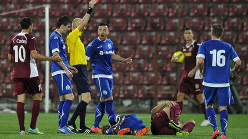 ЛЕ-2014/2015. Клуж - Динмо Мн - 0:2 ЛЕ-2014/2015. Клуж - Динмо Мн - 0:2