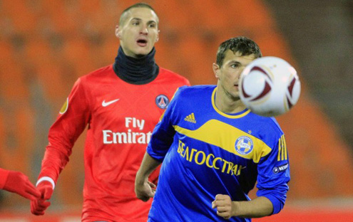 Лига Европы 2010-2011. БАТЭ-ПСЖ - 2:2. Фото - Reuters