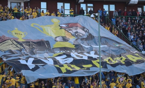 Финал Кубка Беларуси. Болельщики Шахтера. Фото fcshakhter.by Финал Кубка Беларуси. Болельщики Шахтера. Фото fcshakhter.by