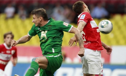 ЧР-2011/12. Спартак М - Рубин - 0:0. Соперники разошлись миром. Фото - Getty Images ЧР-2011/12. Спартак М - Рубин - 0:0. Соперники разошлись миром. Фото - Getty Images