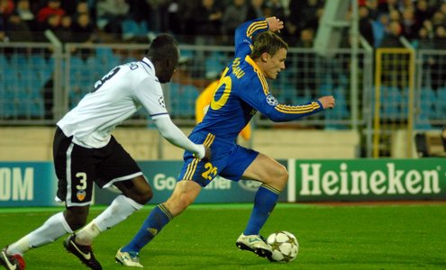 ЛЧ-2012/2013. БАТЭ - Валенсия - 0:3. Виталий Родионов. Фото Ивана Уральского ЛЧ-2012/2013. БАТЭ - Валенсия - 0:3. Виталий Родионов. Фото Ивана Уральского