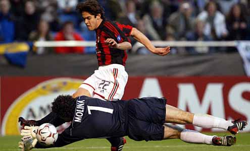 Противостояние «Депортиво» и «Милана» в 2004 г.