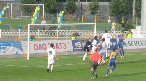 ЛЧ-2009/2010. БАТЭ - Македония - 2:0