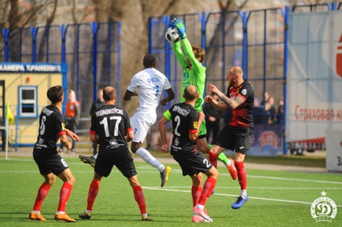 "Динамо" - "Славия" - 1:0. Фото: dinamo-minsk.by