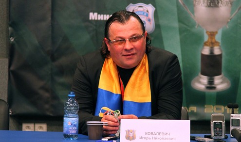 Игорь Ковалевич (Нафтан). Фото Андрея Князюка