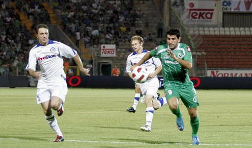 ЛЕ-2010/2011. Маккаби Хайфа - Динамо Минск - 1:0. Фото one.co.il ЛЕ-2010/2011. Маккаби Хайфа - Динамо Минск - 1:0. Фото one.co.il