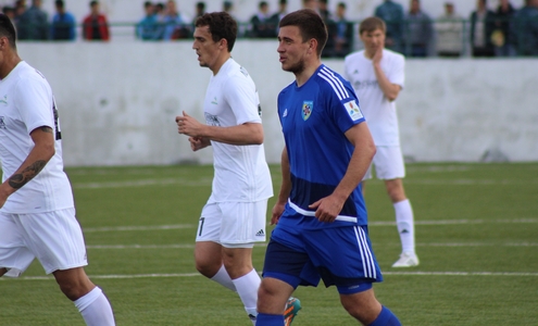 Филипп Рудик в матче с "Астаной". Фото fc-zhetisu.kz Филипп Рудик в матче с "Астаной". Фото fc-zhetisu.kz