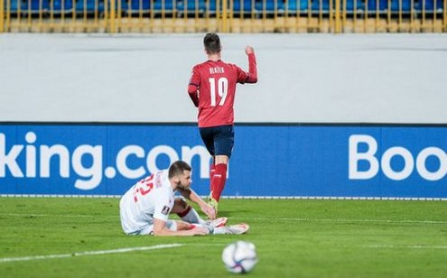 ЧМ-2022. Беларусь - Чехия - 0:2. Адам Гложек. Фото football365.com ЧМ-2022. Беларусь - Чехия - 0:2. Адам Гложек. Фото football365.com